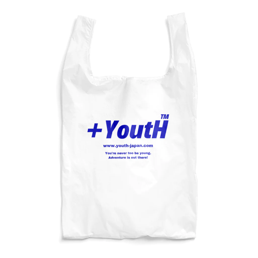 +YoutHの+YoutH Blue logo エコバッグ