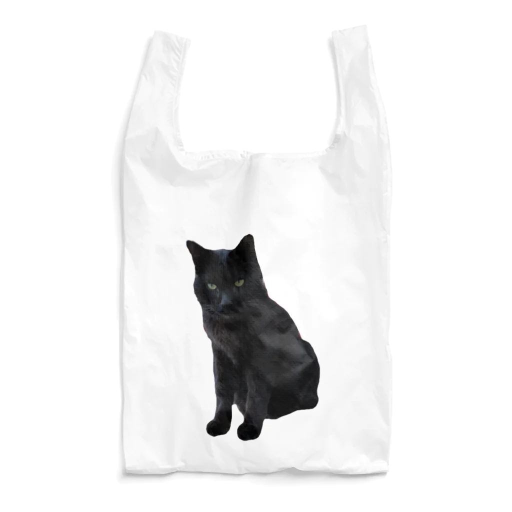 黒猫のふくちゃんの黒猫のふくちゃん Reusable Bag