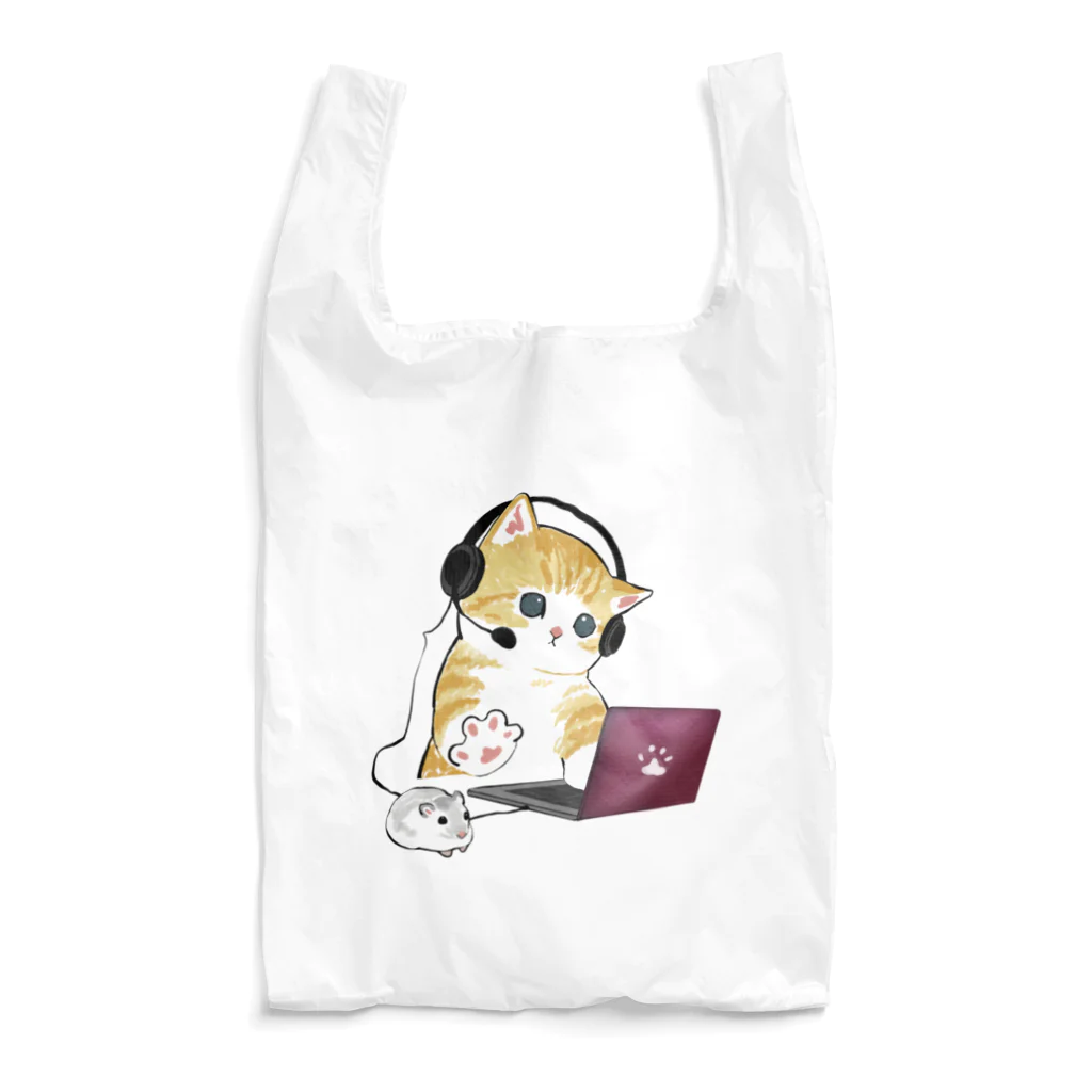 mofusandの在宅勤務のプロ、その名は猫。 Reusable Bag