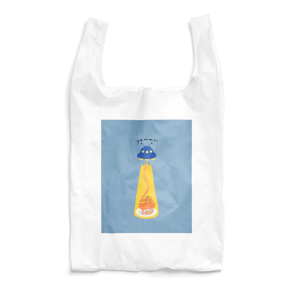 ないものねだりのナポリタン泥棒(blue) Reusable Bag