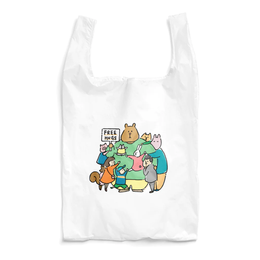 suzuharu_no_goodsのフリ〜ハグ  Reusable Bag