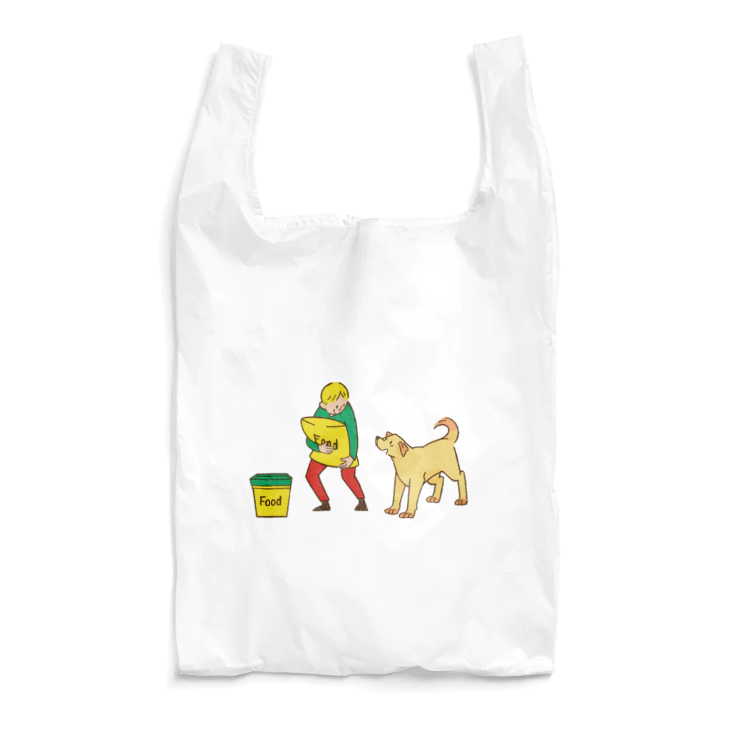 コハルビヨリ/イラスト・似顔絵のごはん届いたよ Reusable Bag