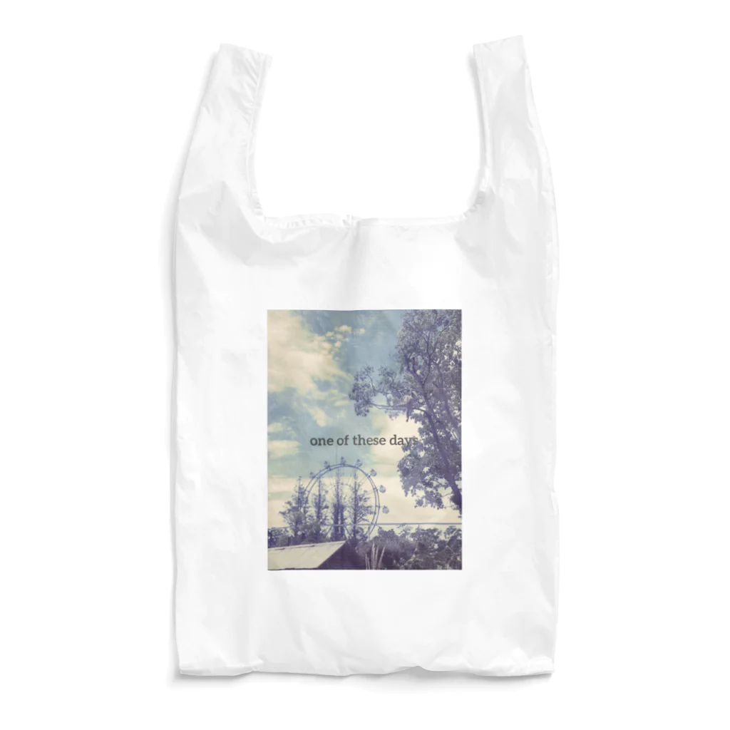 BLUE_の観覧車と猿 Reusable Bag