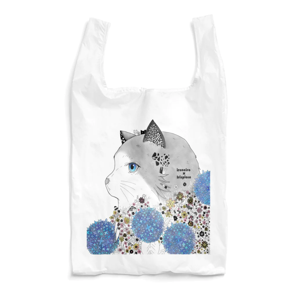 IRISPLACEのRagdoll Hydrangea ( ラグドール / 猫 ) 3 Reusable Bag