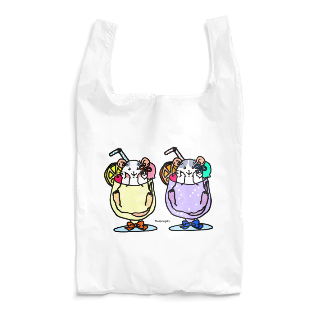 Springsky shopのねずサイダーW Reusable Bag