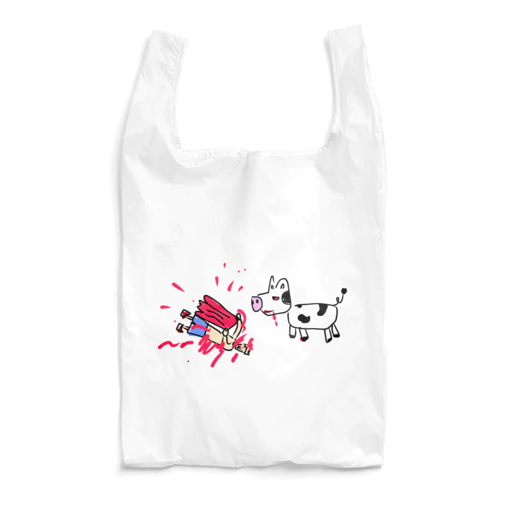 Koukichi_Tのお店の次回予告 マイ◯ル死す！恐るべし狂牛 Reusable Bag