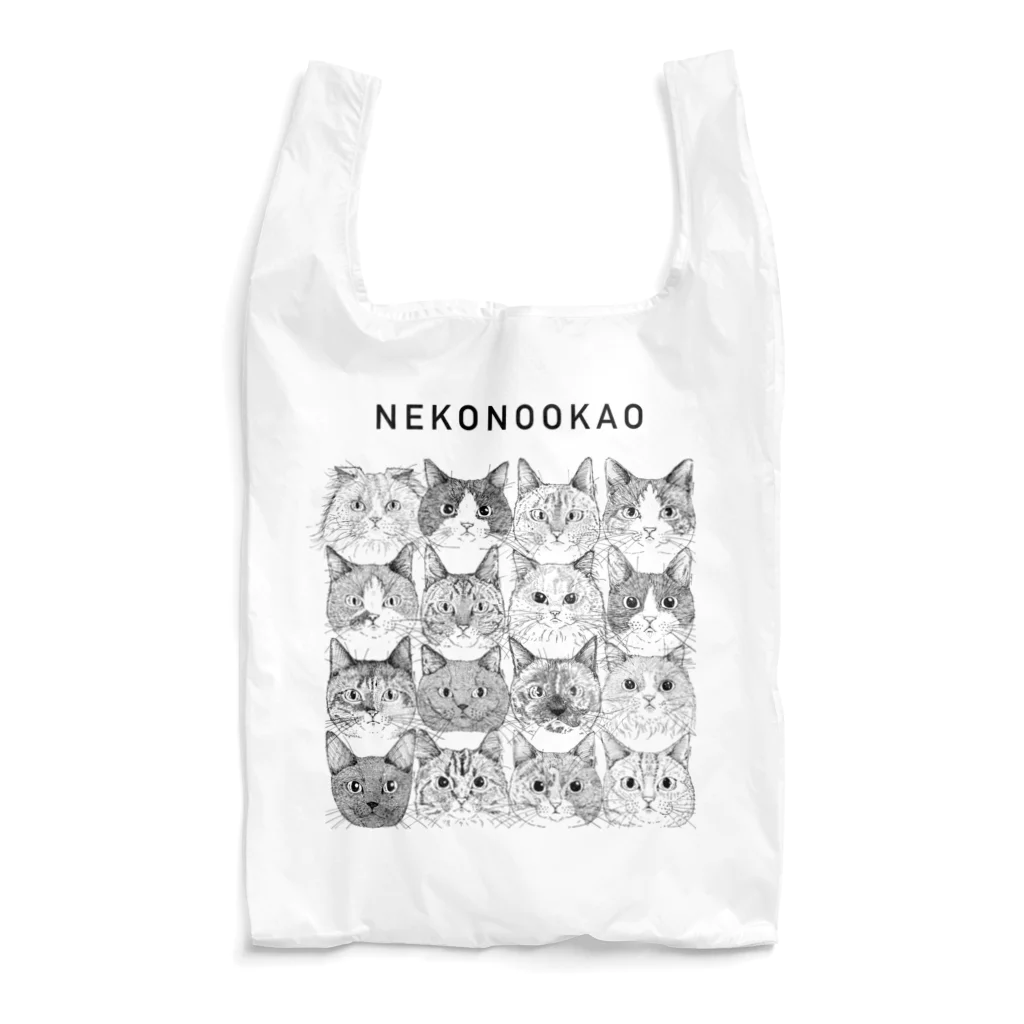 NEKO rtmentの第9回同窓会/NEKONOOKAO/16CATS Reusable Bag