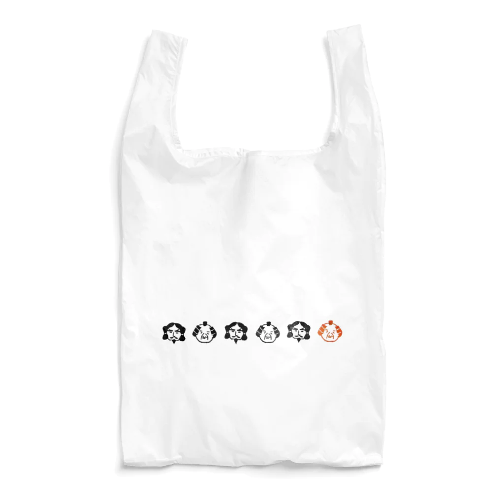 yume05070502の今を生きる邪馬台国さんと江戸商人さん Reusable Bag