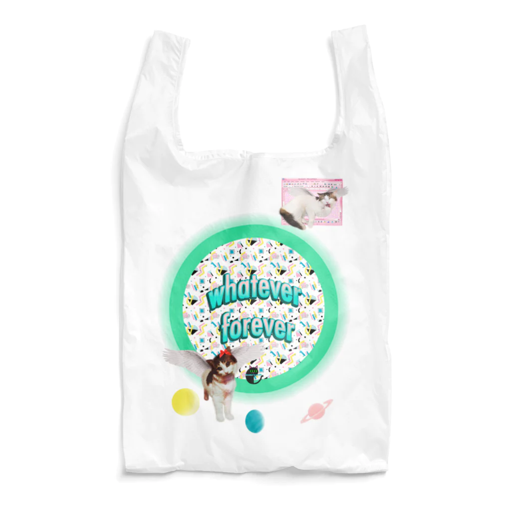 𝙈𝙊𝙈𝙊'𝙨 𝙎𝙝𝙤𝙥のwhatever forever 90's ＃01 Reusable Bag