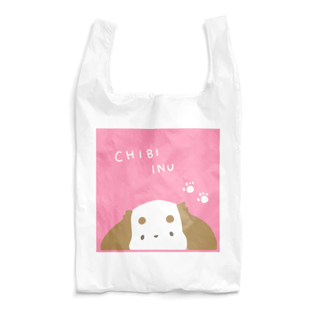 ちびらいふ。のピンクなちびいぬ Reusable Bag