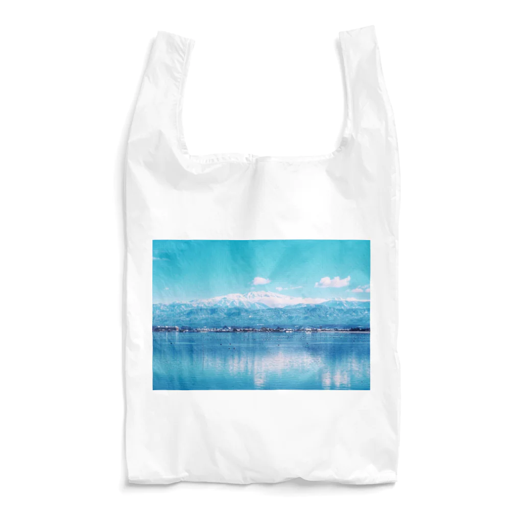 青空市場の柴山潟白山グッズ Reusable Bag