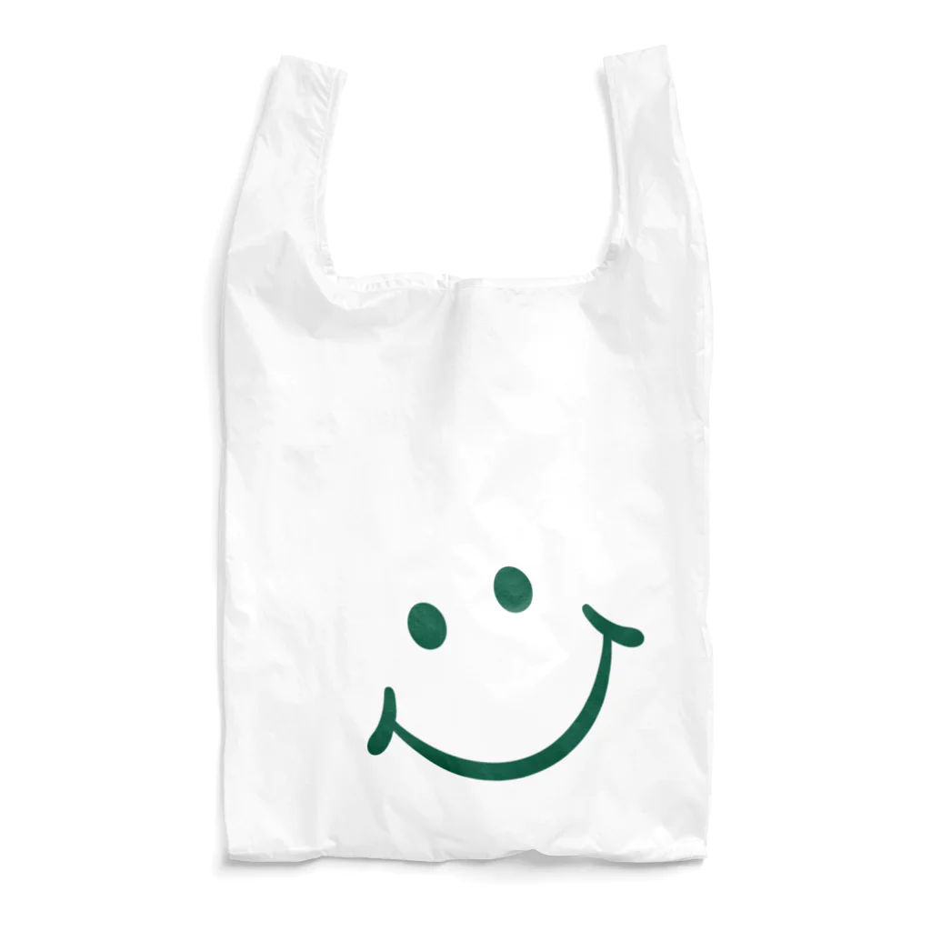 studiohapunaのSMILE_GREEN Reusable Bag