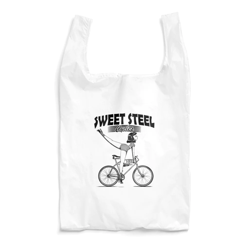 nidan-illustrationの"SWEET STEEL Cycles" #1 エコバッグ