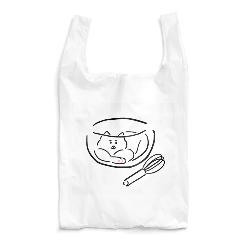 けちゃっぷごはんのお店のおじゃまネコ Reusable Bag