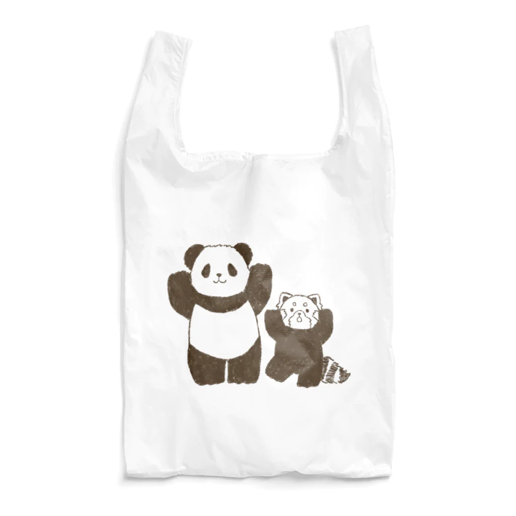 chiguのれっつぱんだ　ばんざ〜い Reusable Bag