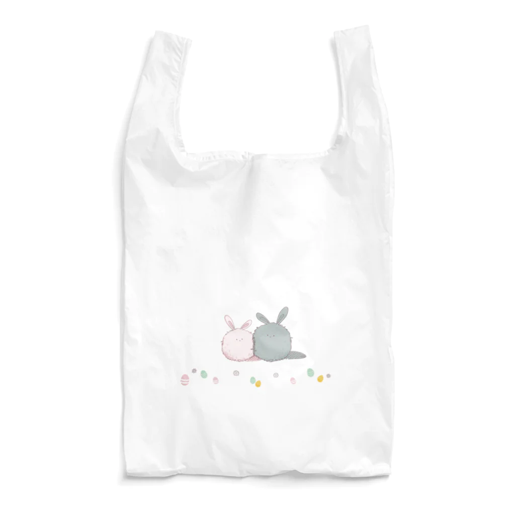 momomo_omiのイースターなうさちゃん Reusable Bag