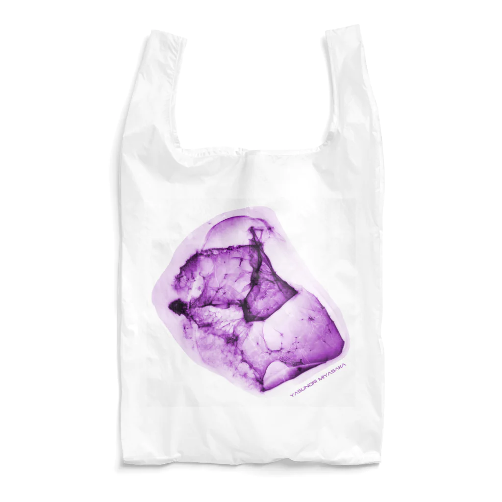 写真家・宮坂泰徳の『Re:ice』 #003 (ver.PURPLE) Reusable Bag