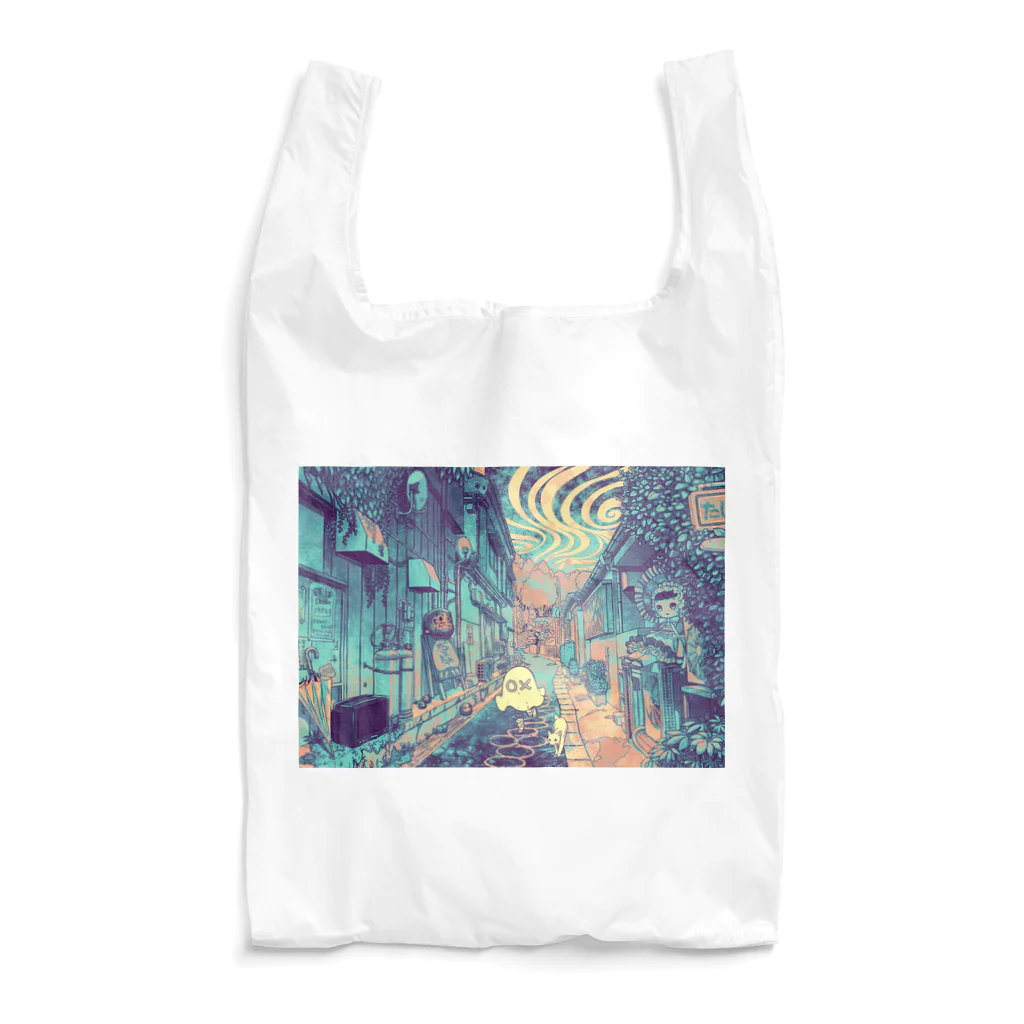 まくらたみのよりみちおばけ Reusable Bag