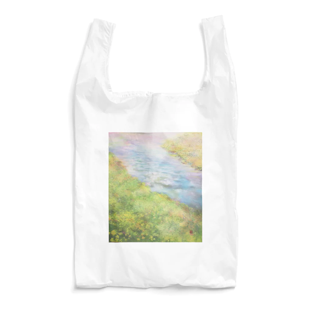 井上晴雄　絵画グッズコーナーの春の川 Reusable Bag