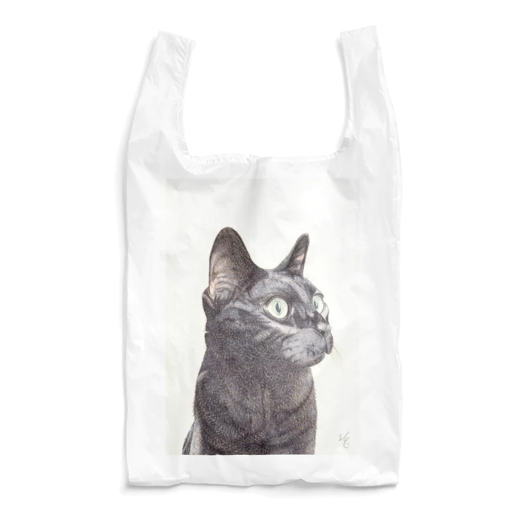 しもけんの黒猫くん Reusable Bag