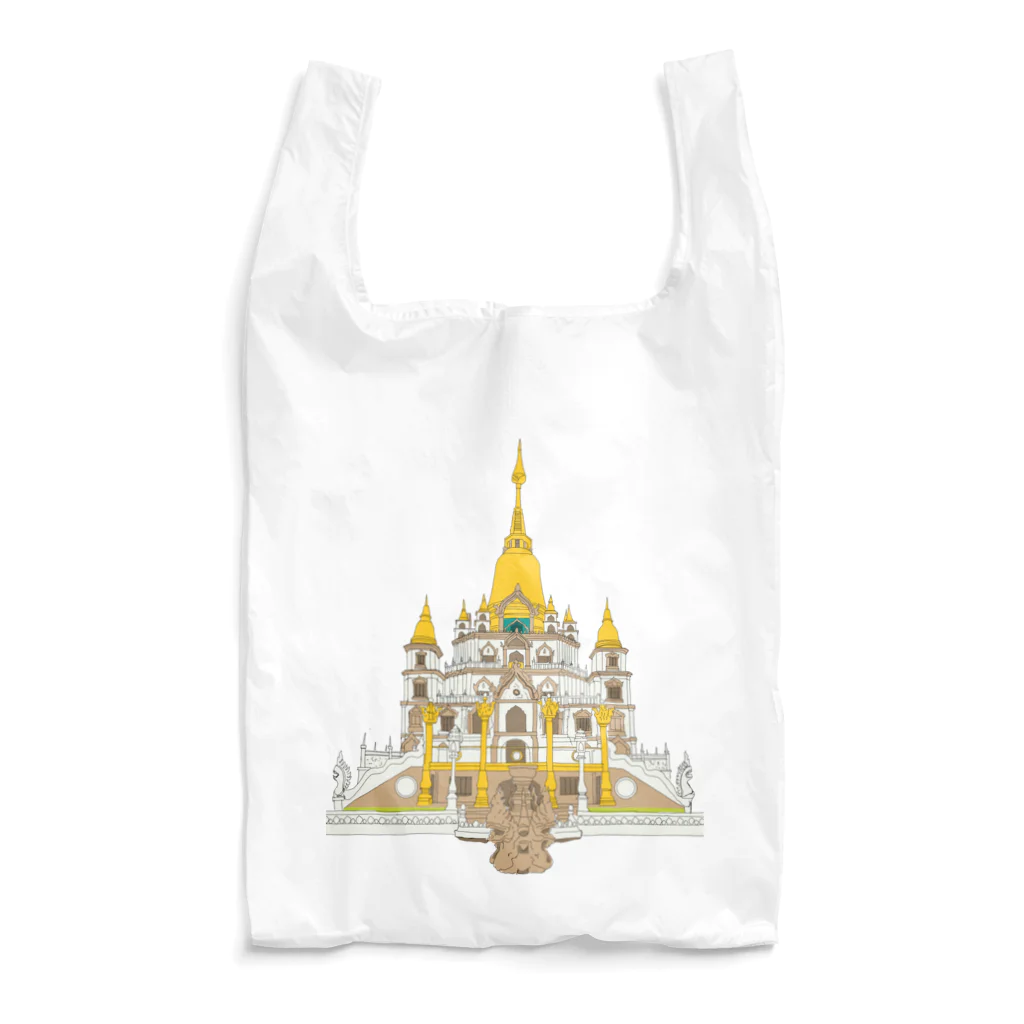 VIETSTAR★１０８のブーロン寺院 Reusable Bag