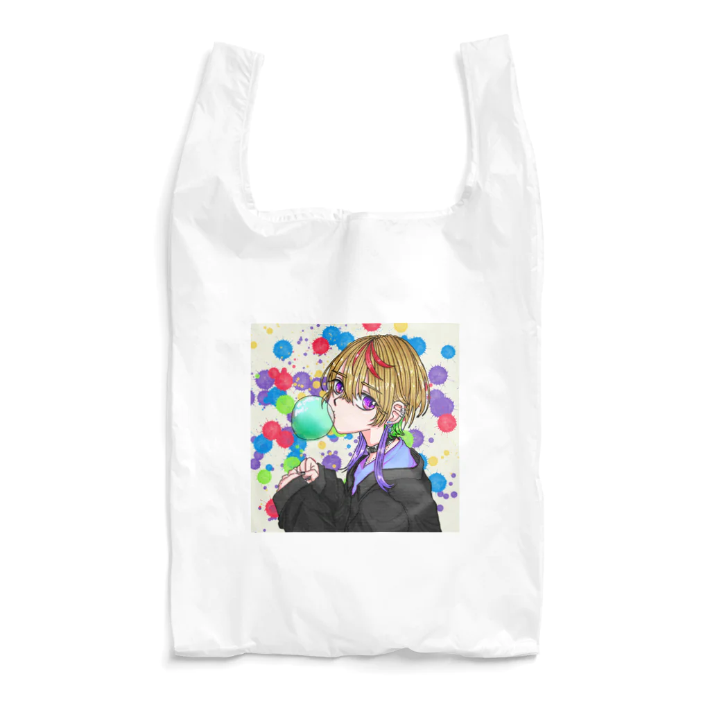 NAL(お仕事ください)のsplash girl Reusable Bag