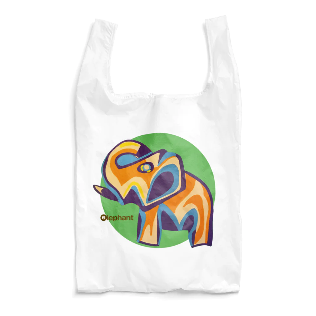 3eyesのブローチだったゾウ Reusable Bag