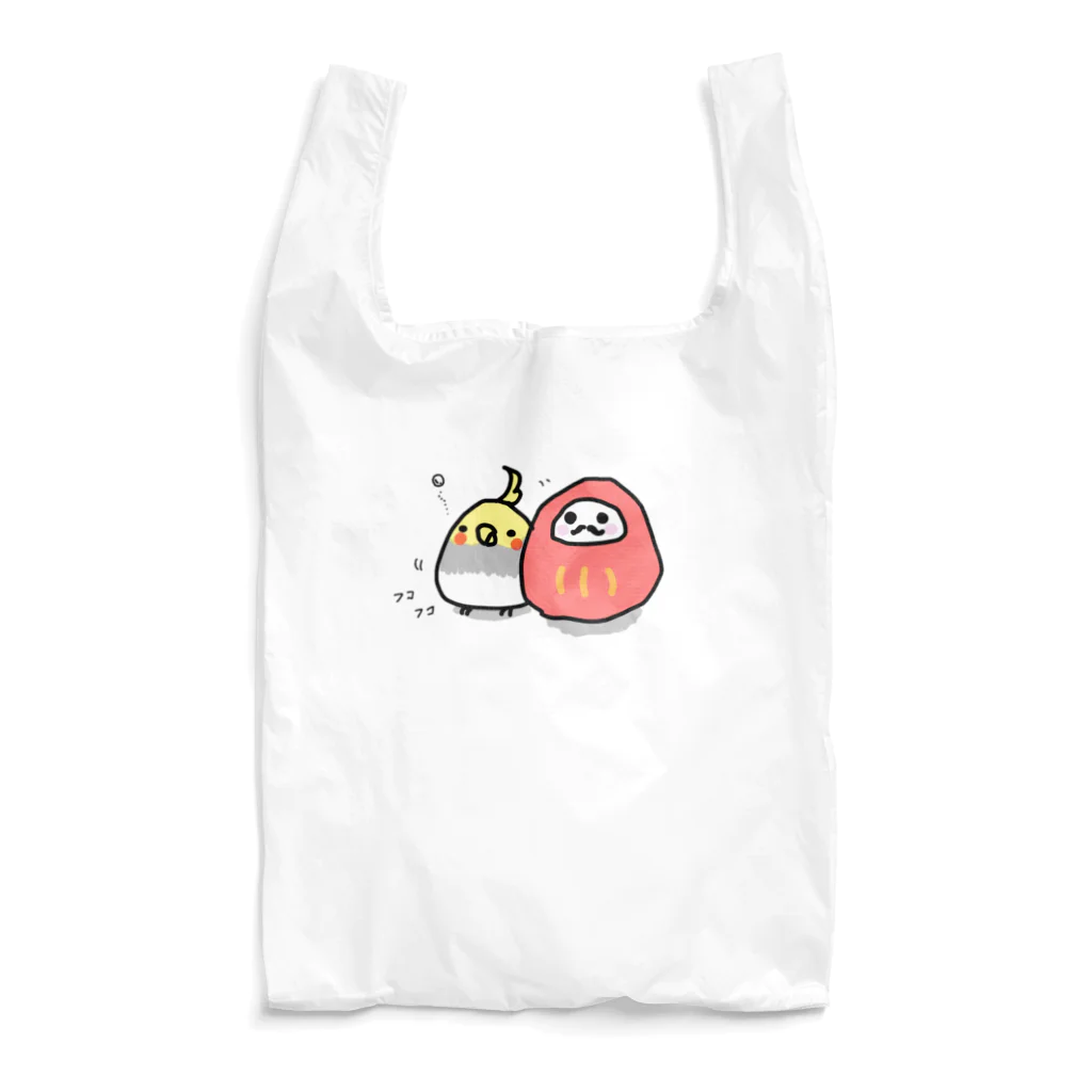 もるのインコだるま Reusable Bag