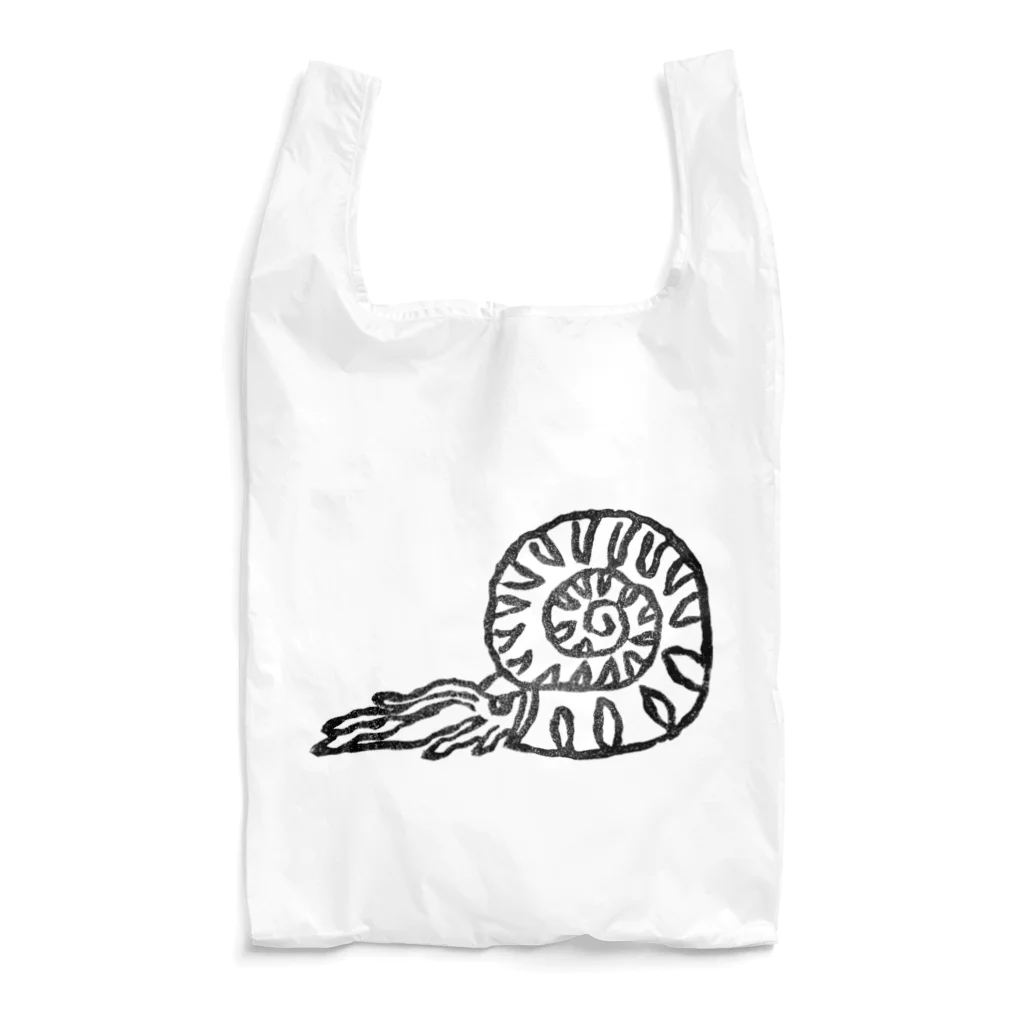 はんこや　のののアンモナイト Reusable Bag