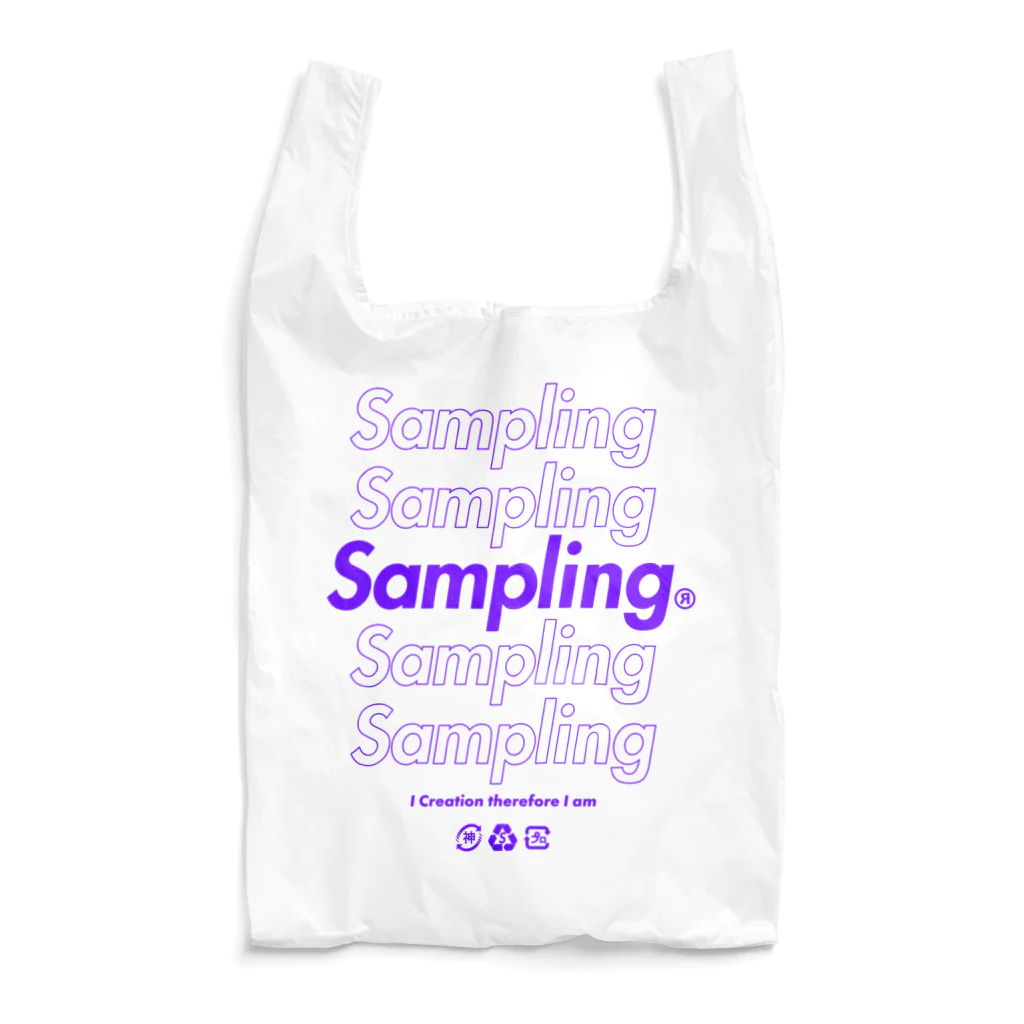 Sampling OriginalsのSamplingエコバック紫 エコバッグ