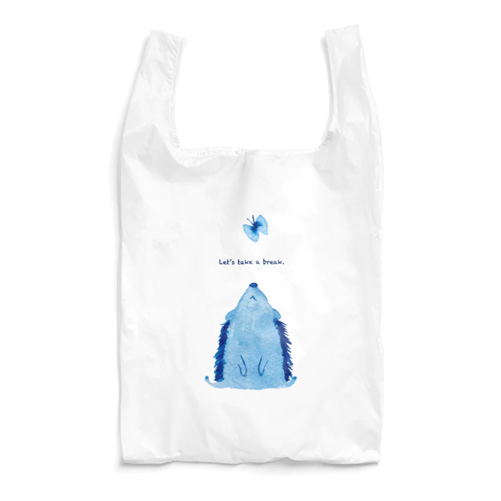 fukunofukuのハリネズミのひと休み Reusable Bag