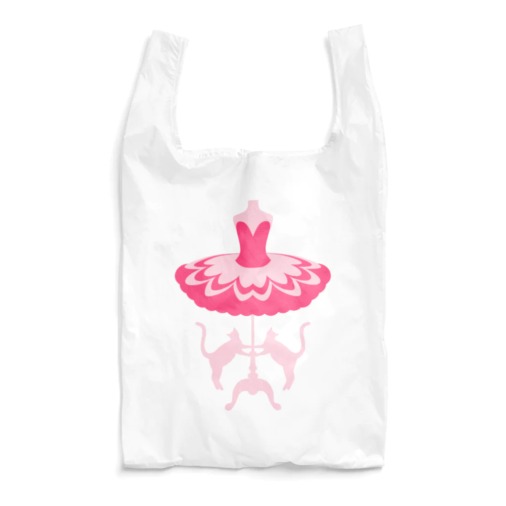 保護猫支援ショップ・パール女将のお宿のetoile🩰エトワール　チュチュ👗ピンクプリンセス Reusable Bag