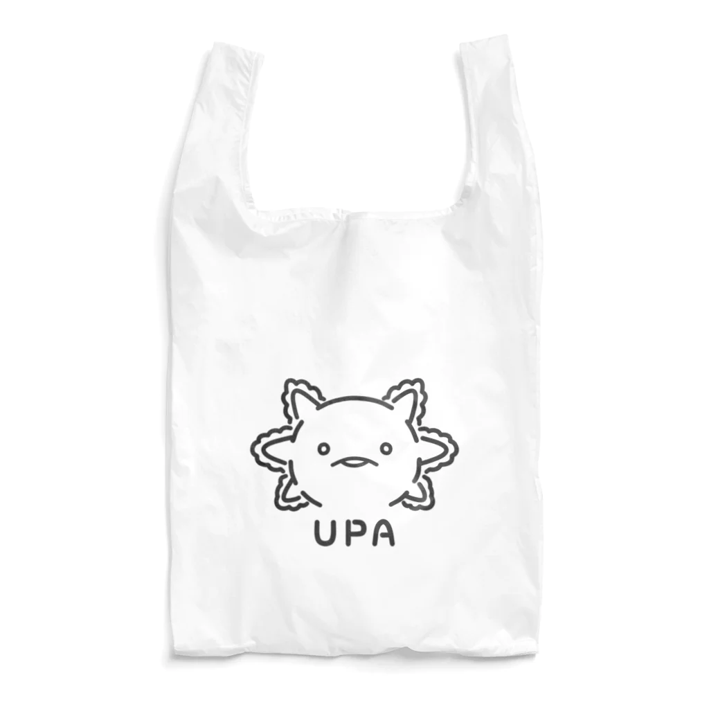 人生はウーパールーパーのUPA エコバッグ