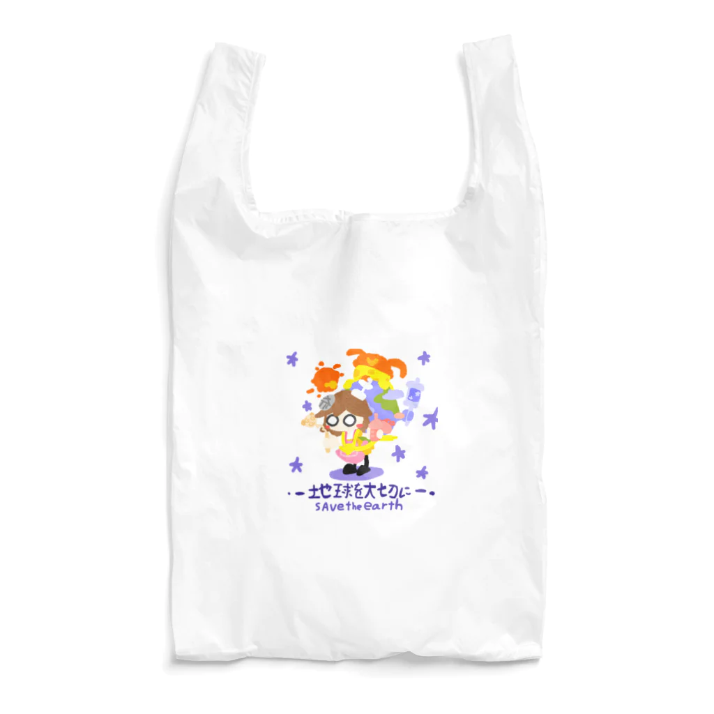 美加地商店のちきゅーを大切に Reusable Bag