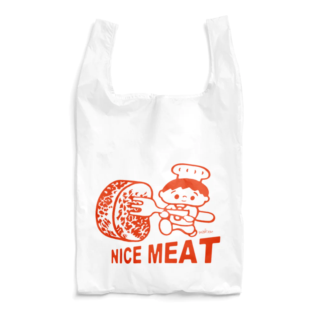  本秀康SUZURIオフィシャルショップ    のエコバッグ（NICE MEAT） エコバッグ