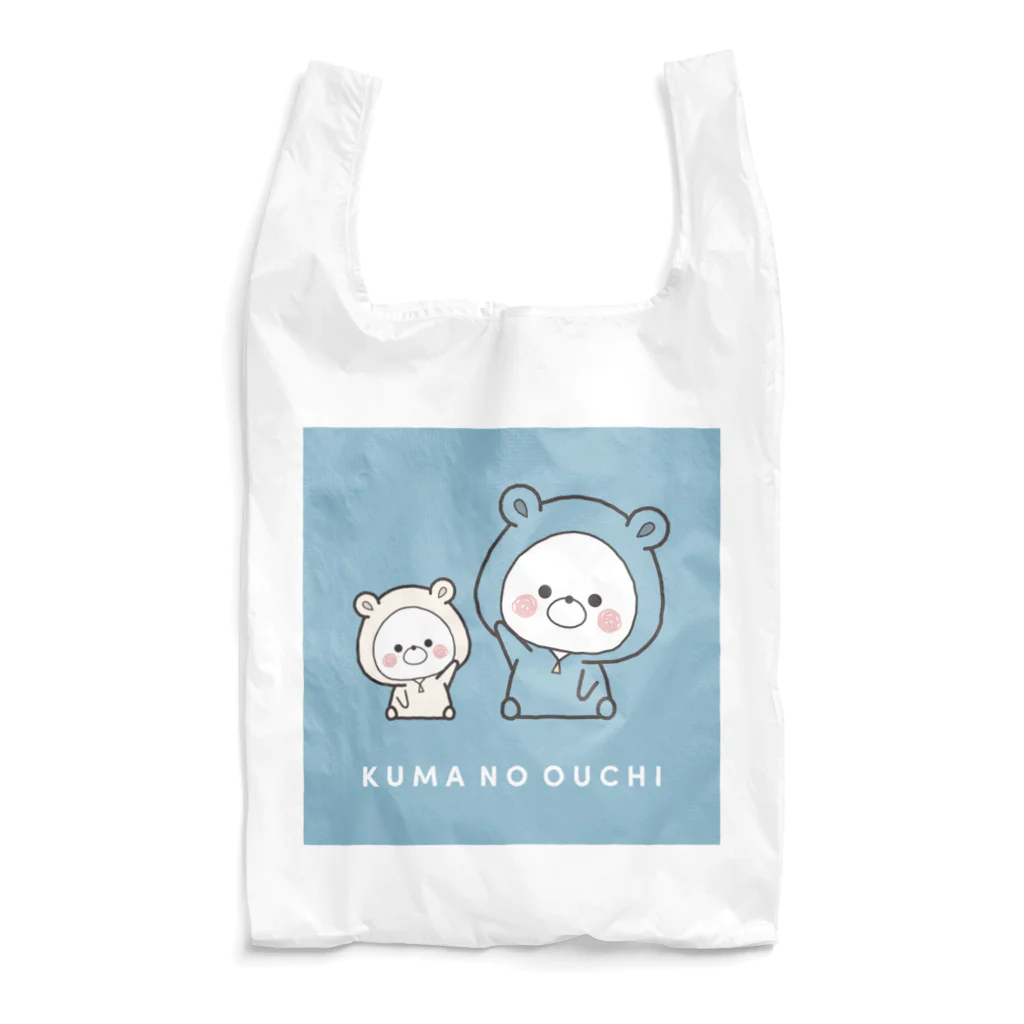 くまぽこSUZURI店のくまぽことちびぽこ Reusable Bag