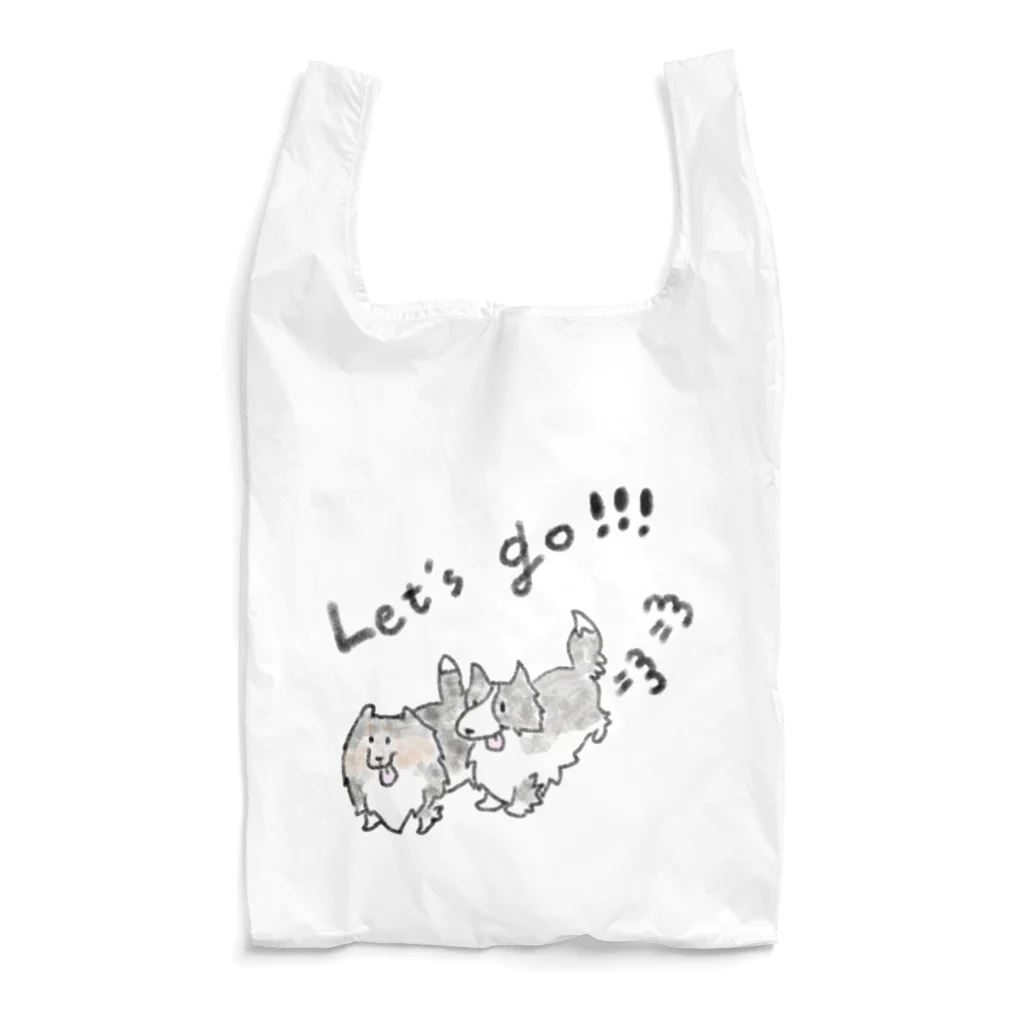 🍁メープル＆ビリー😈のシェルティ×ボダコ Reusable Bag