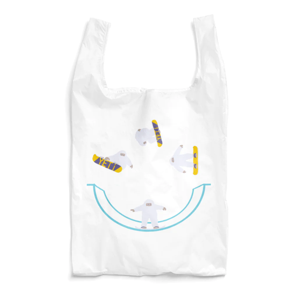 ぎゅっキャロの畑のハーフパイプのイエティ Reusable Bag