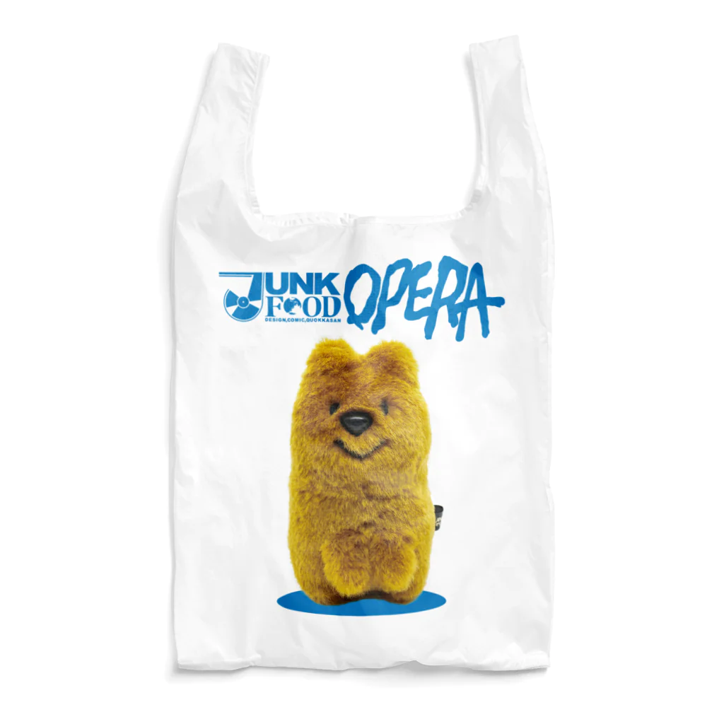 JUNK FOOD OPERAのクオッカちゃんのエコバッグ（ムートンきつねちゃん） Reusable Bag