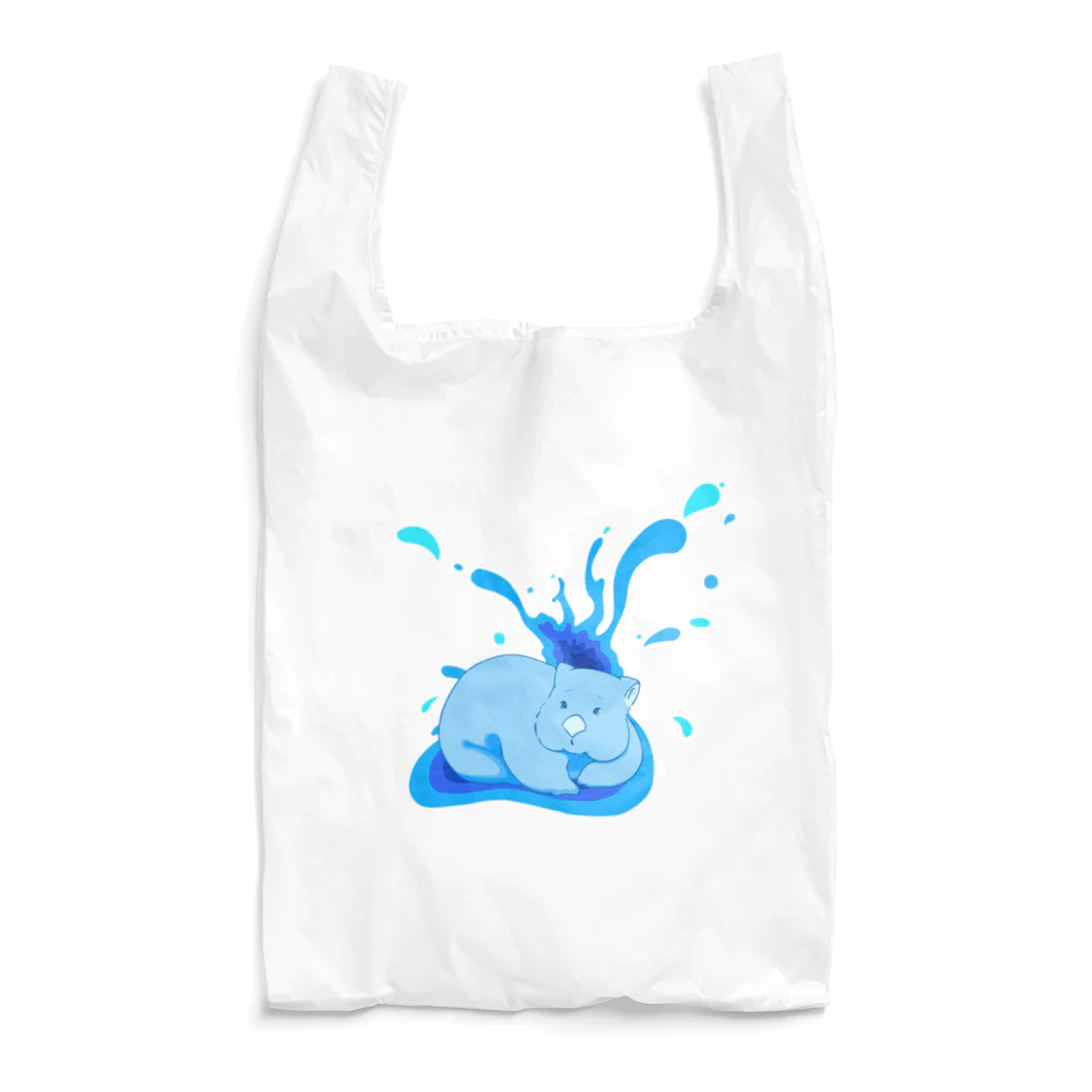 ほっぺぇた（頬平太）のあおいウォンバット Reusable Bag