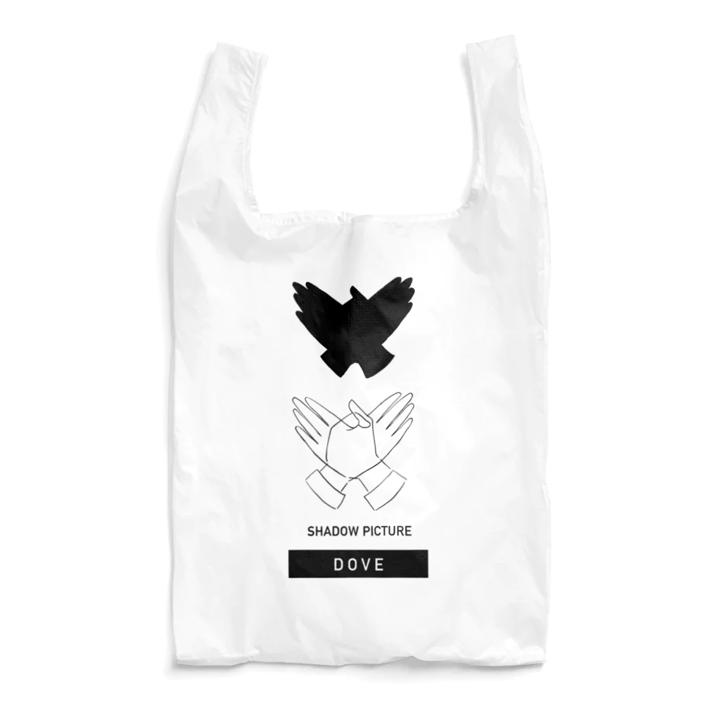 MIRINの影絵_DOVE Reusable Bag