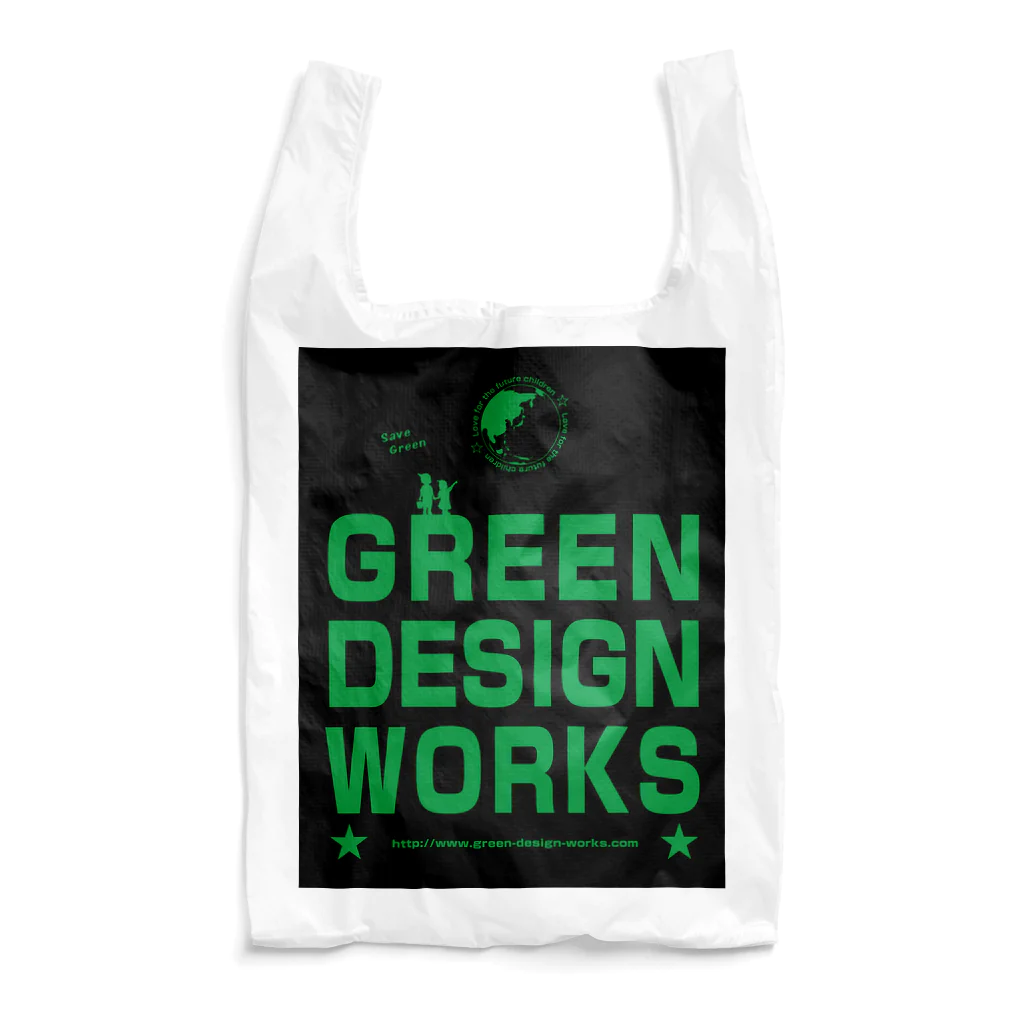 GREEN DESIGN WORKS　グリーンデザインワークスのGREEN DESIGN WORRKS　エコバッグ Reusable Bag