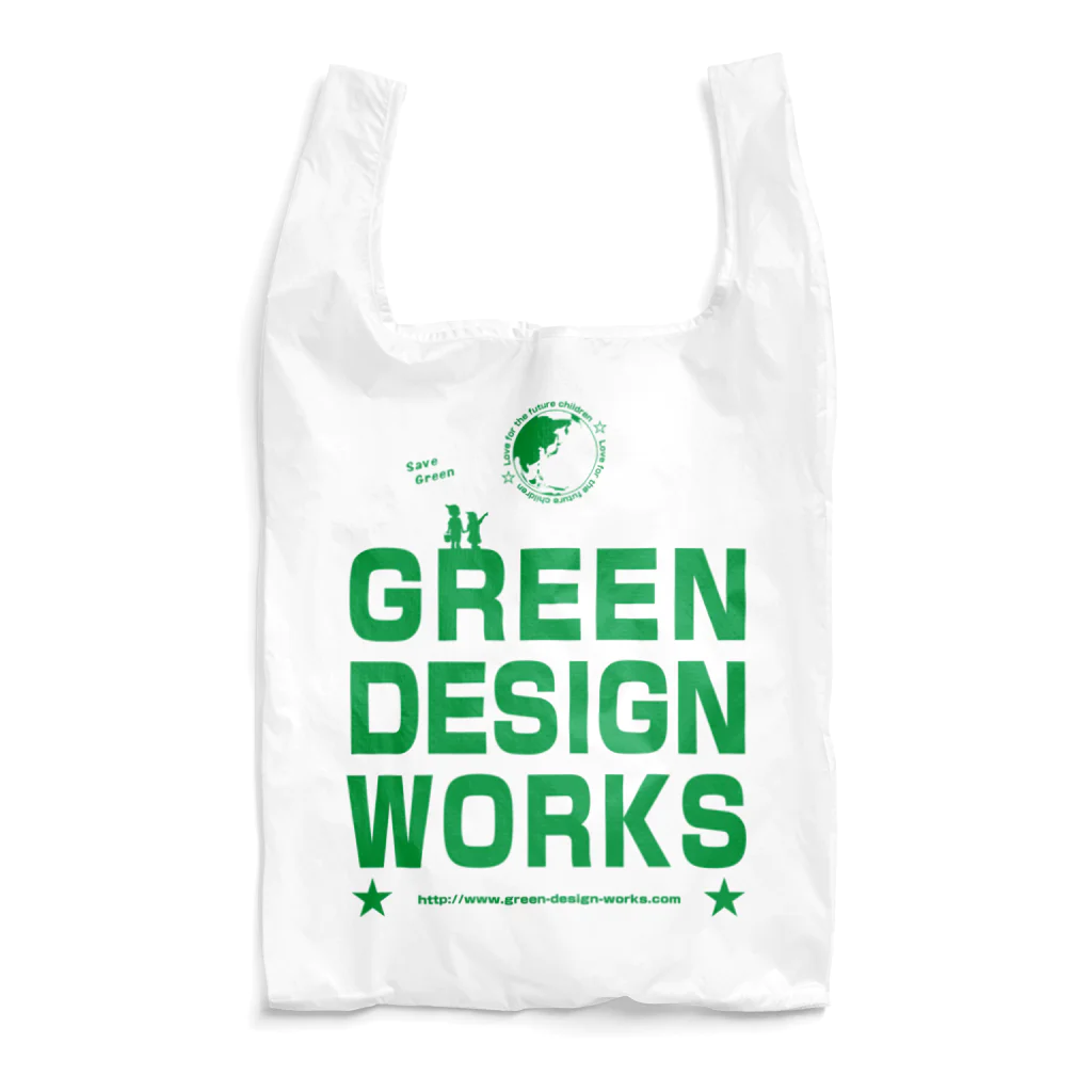 GREEN DESIGN WORKS　グリーンデザインワークスのGREEN DESIGN WORRKS　エコバッグ Reusable Bag