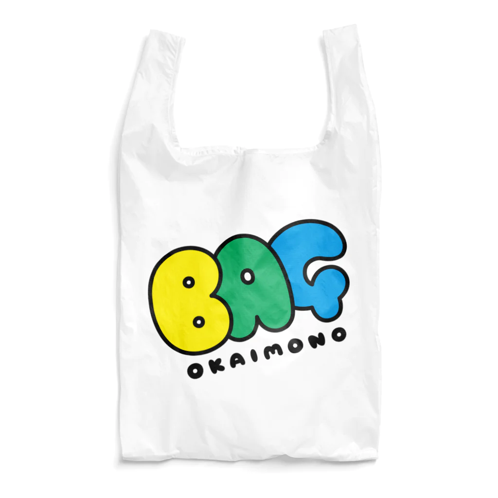 ILLUSTのおかいものBAG(B) Reusable Bag