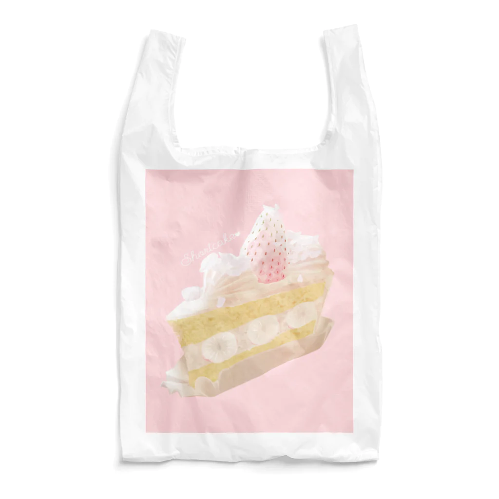 food・raboの白苺ショートケーキ Reusable Bag