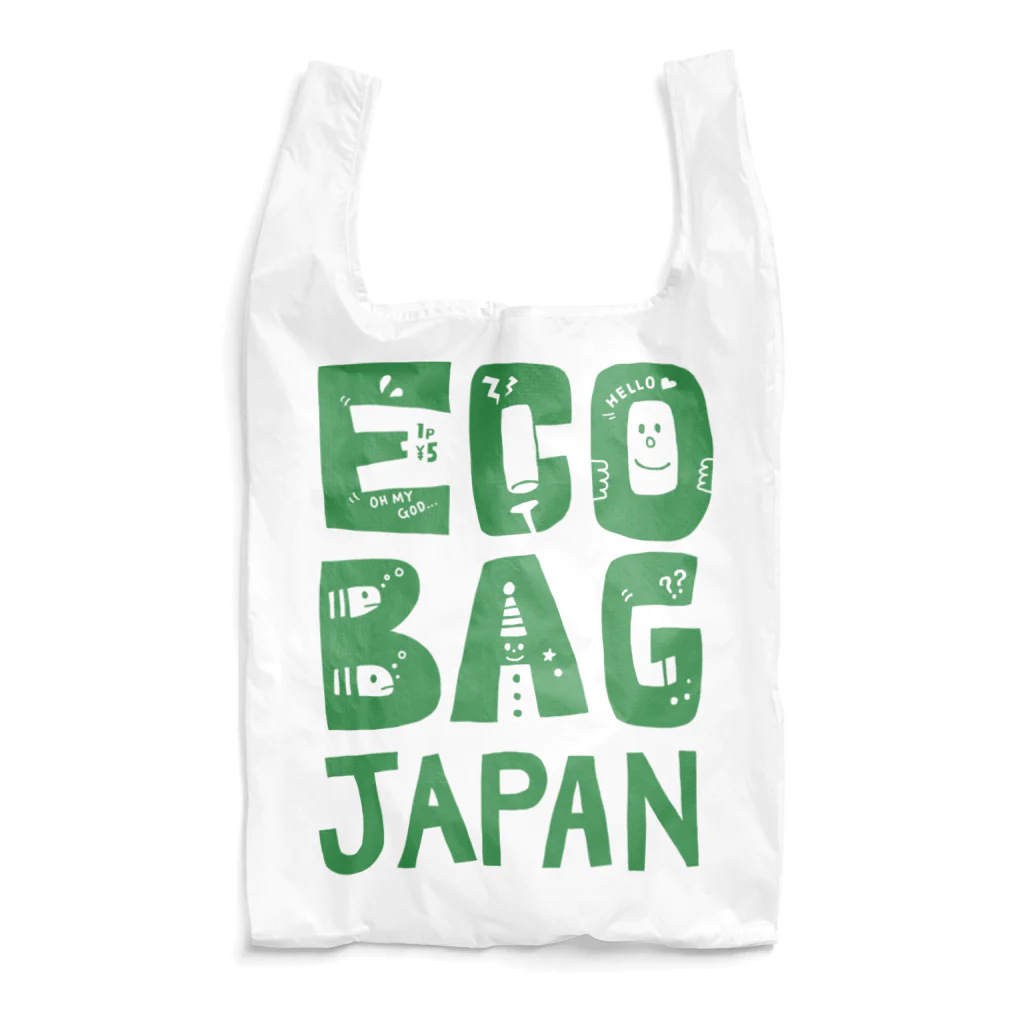 ヤエシノオミセ のECO BAG JAPAN Reusable Bag