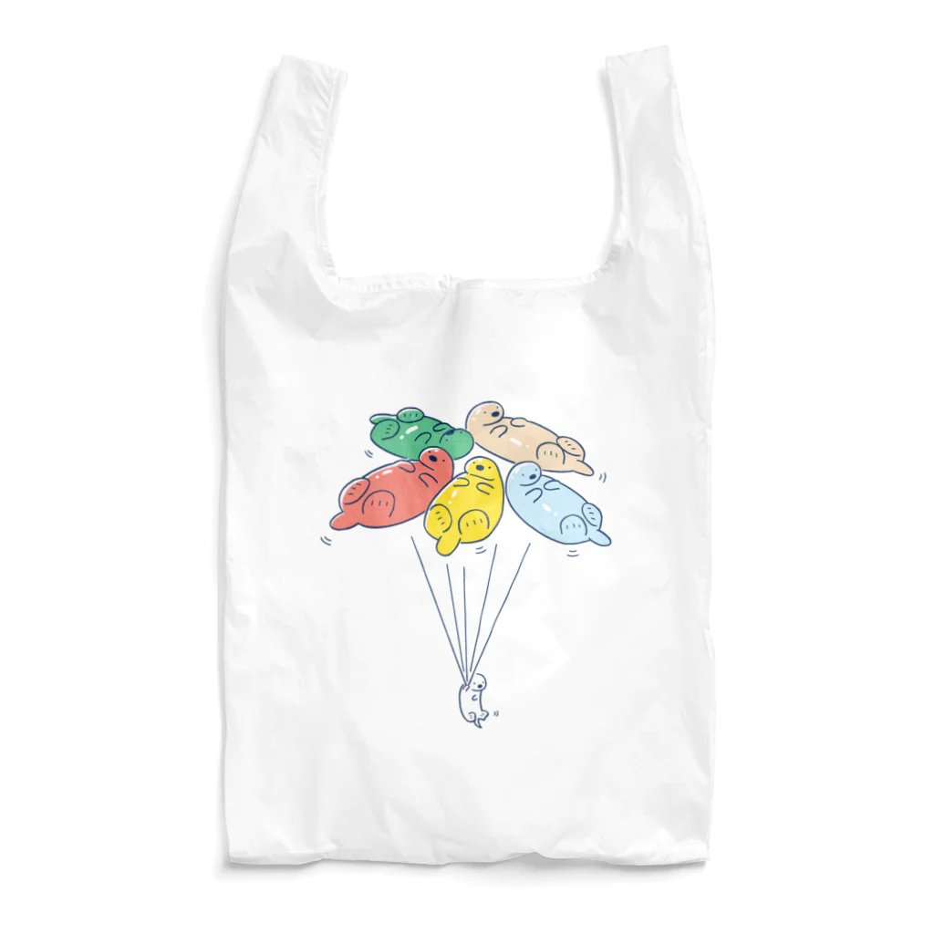 ラッッッコ屋のラッッッコ「バルーン」 Reusable Bag