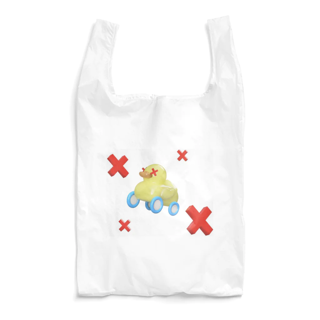  🐤あひるさん🐤のピヨ！ ピヨ！  アヒルカー Reusable Bag