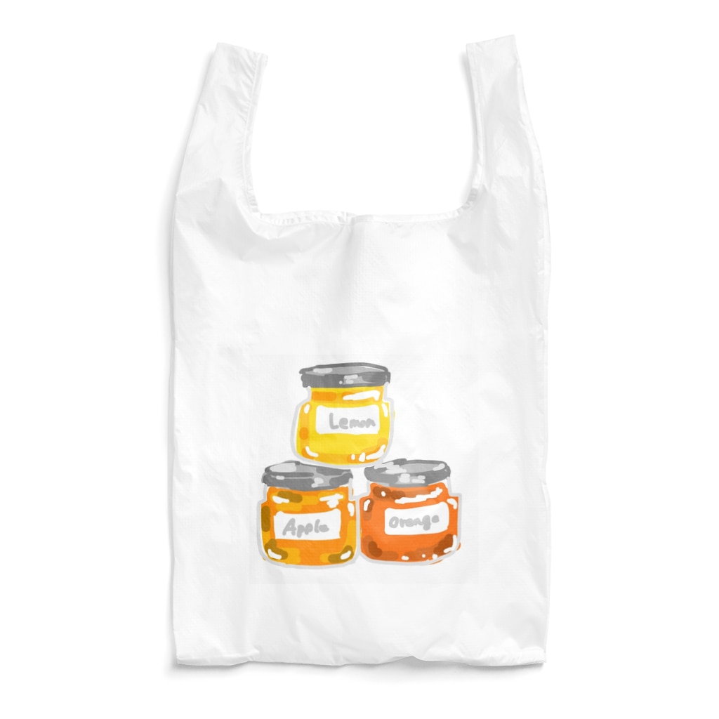 ジャムエコバッグ ゆるいイラストのおみせ Nopinopi27 のエコバッグ通販 Suzuri スズリ