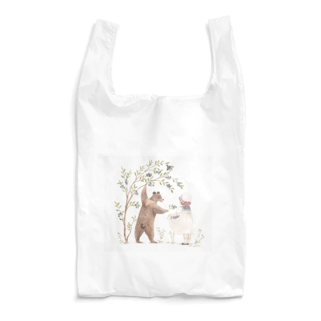 mika yoshidaのブルーベリー摘み Reusable Bag